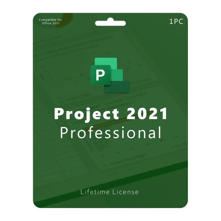 Microsoft Project 2019 Professional Retail Key