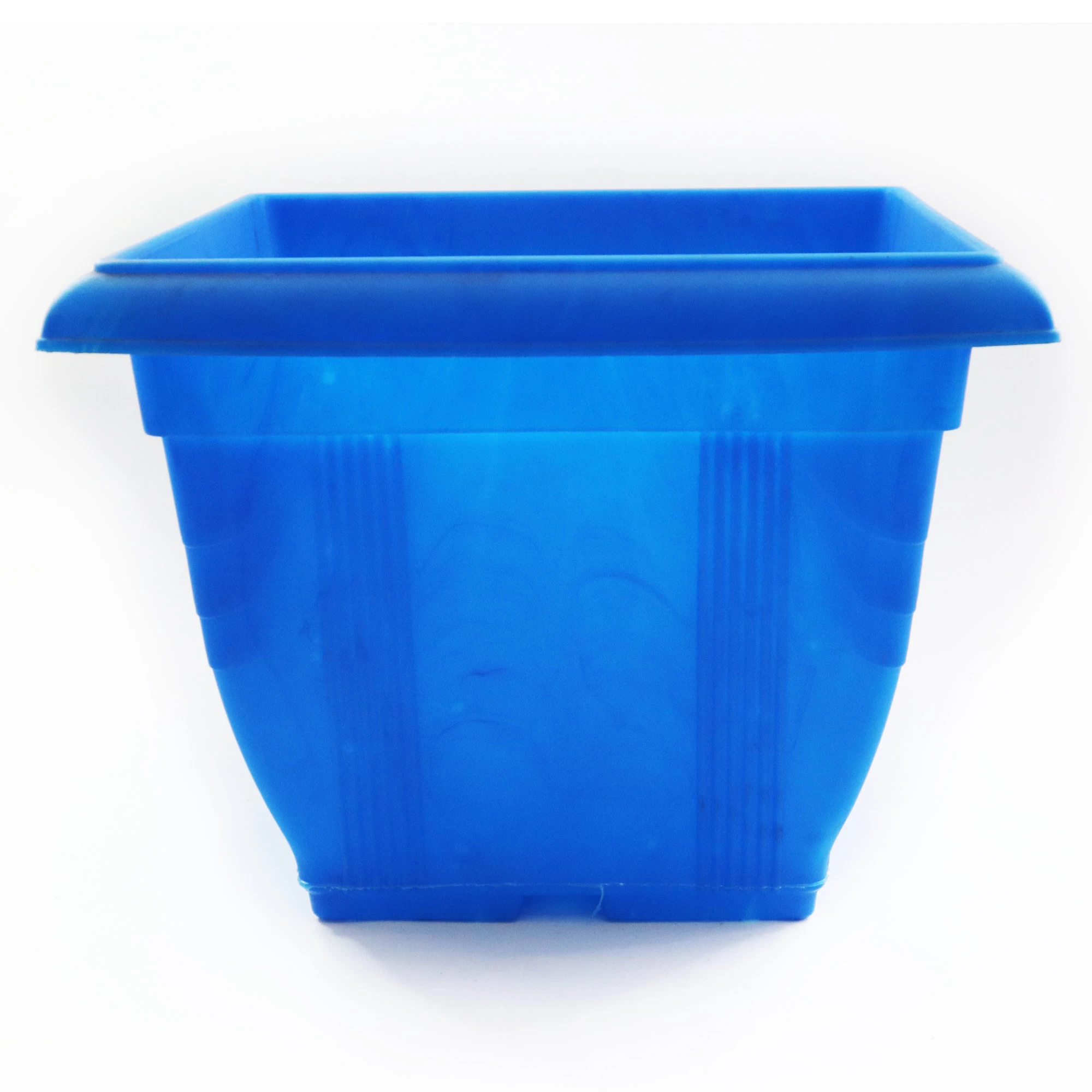 Generic Square Flower Pot Blue 3-PCS