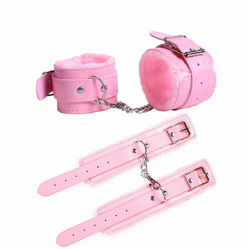 Generic Soft Handcuffs PU Leather for Couples Game - image 3