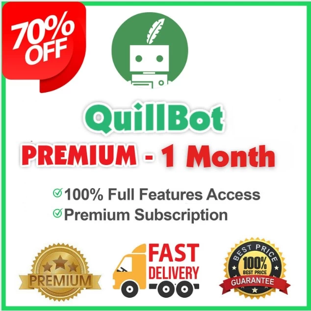 [1 Months] QuillBot Premium -  SHARED with Warranty