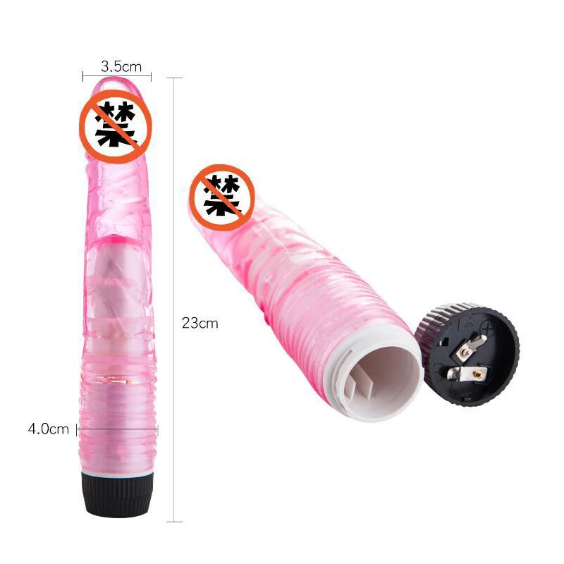 Generic Crystal Dildo Vibrator Multi Speed - image 3