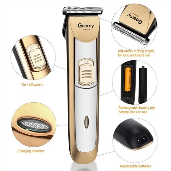 Geemy GM-6028 Rechargeable Hair and Beard Trimmer - image 4