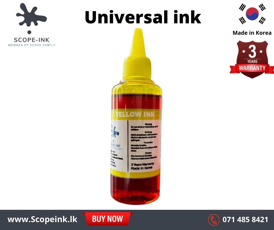 Scopeink Universal Refill ink - Made in Korea (BK/M/C/Y) - image 3