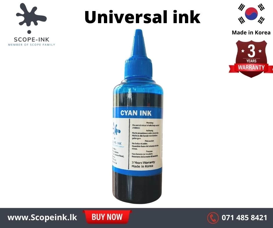 Scopeink Universal Refill ink CYAN INK