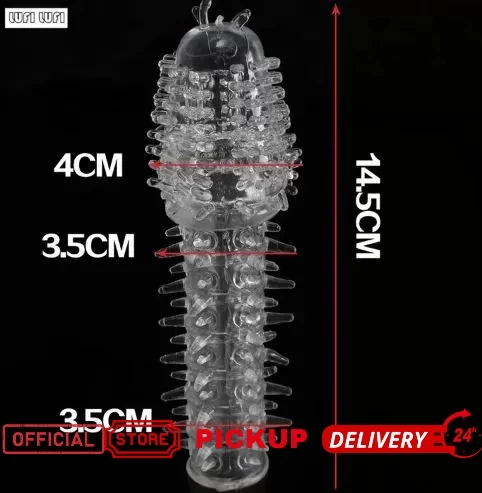 silicon reusable and penis extendable condom  F sex toy