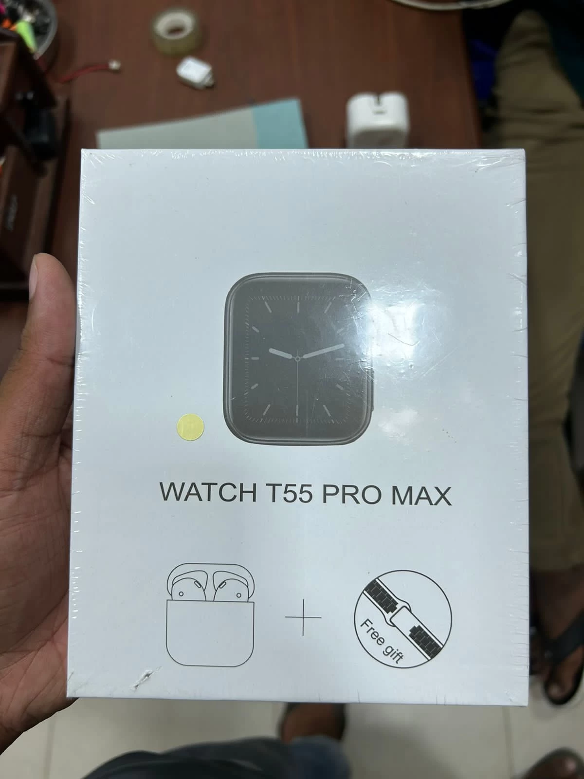 Generic T55 Smartwatch & Air Pods Combo - image 4