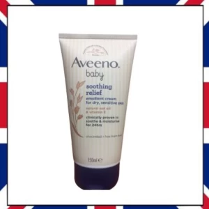 AVEENO Baby Soothing Relief Emollient CREAM 150ml Eczema