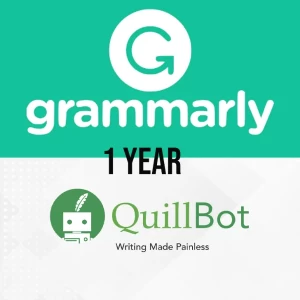 Grammarly & Quillbot Premium Shared 1 Year Warranty