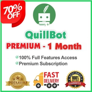 [1 Months] QuillBot Premium -  SHARED with Warranty