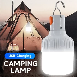 Rechargeable LED Camping Lantern - Outdoor USB 60W Bulb
