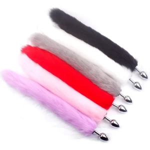 Sexy Fox Anal Plug Tail Anal Toys for Women