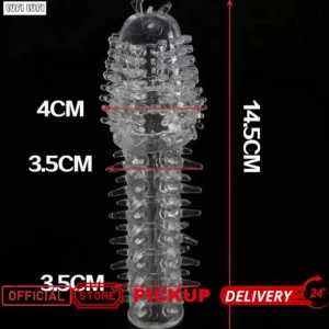 silicon reusable and penis extendable condom  F sex toy