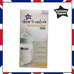 Tommee tippee Baby Glass Bottle 250ml (0m+) Anti colic