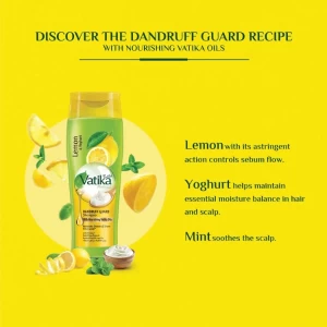 Vatika Lemon & Yogurt Shampoo Dandruff Guard