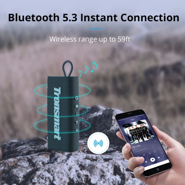 Tronsmart Trip Bluetooth 5.3 DualDriver Portable Speaker - image 4