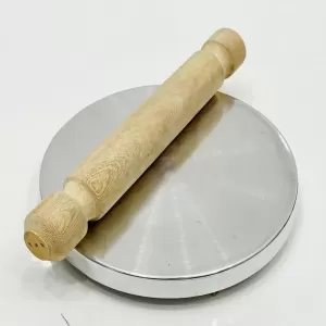 Buy Silver Rotti maker new with aluminum coated