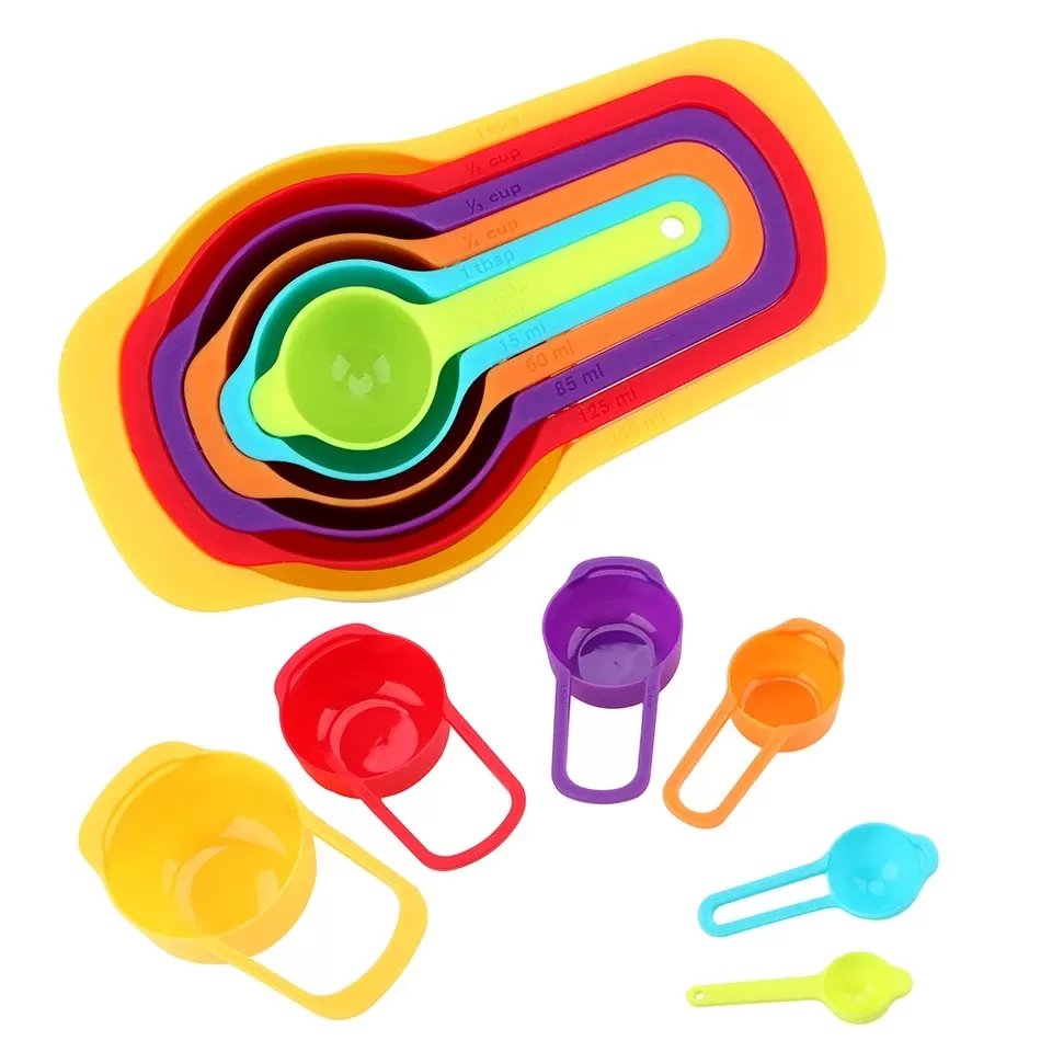 Generic 6Pcs Stackable Color Measuring Spoon Set - image 2