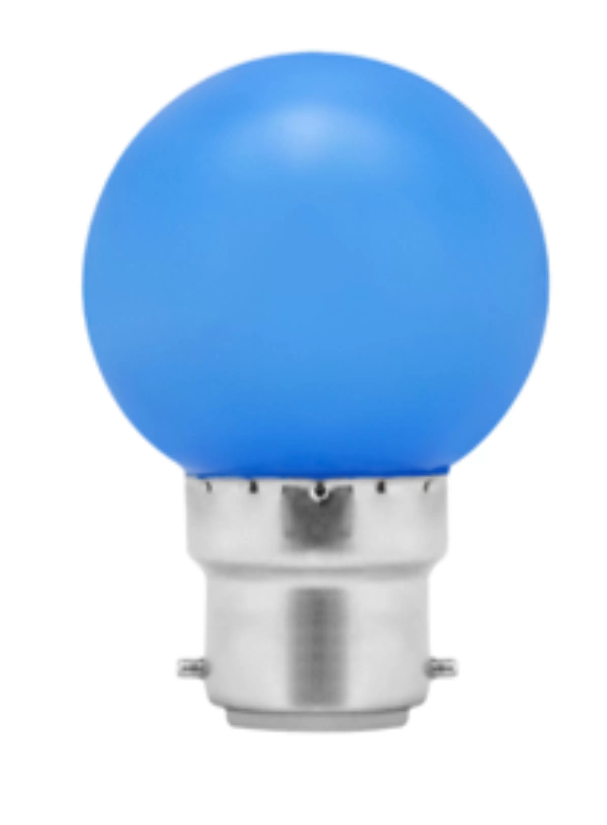 Generic 1W LED B22 Multi-Color Bulb