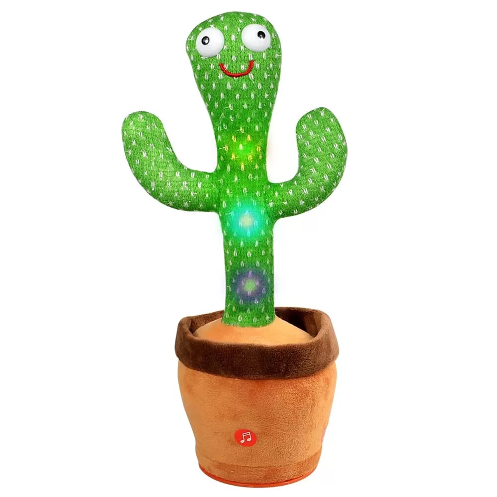 Generic Dancing Cactus Plush Toy Music Luminescent Singing
