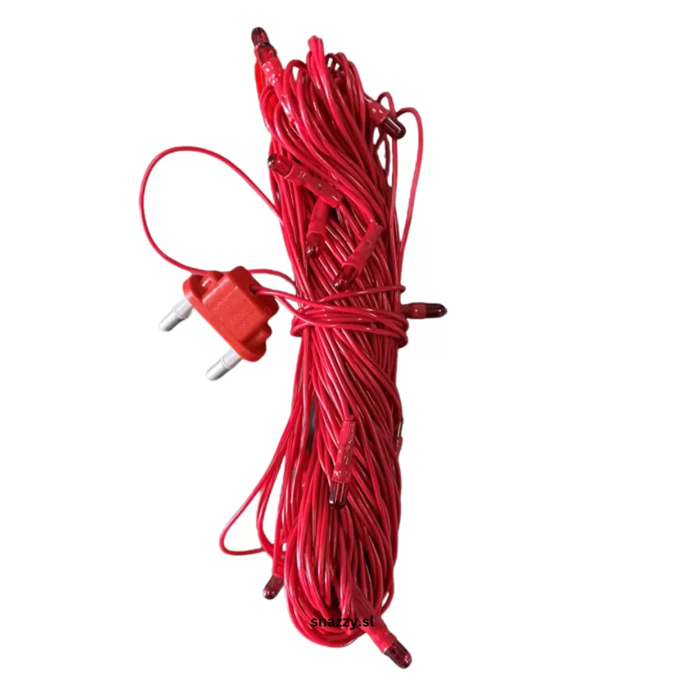 Generic Wesak 16 Feet Fairy Light String Red Bulb