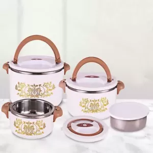 Generic 4pcs Hot Pot Food Warmer Set