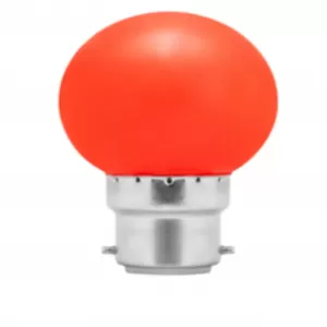 Generic 1W LED B22 Color Bulb Red
