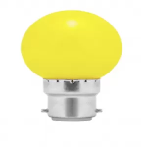 Generic 1W LED B22 Multi-Color Bulb