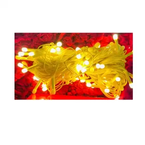 Generic LED Wesak Christmas Rice Lights Yellow