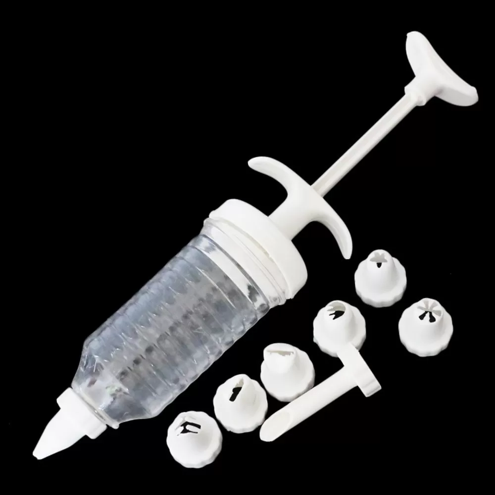 Generic Cake Decoration with 8pc Moulds 8 Nozzles - image 2