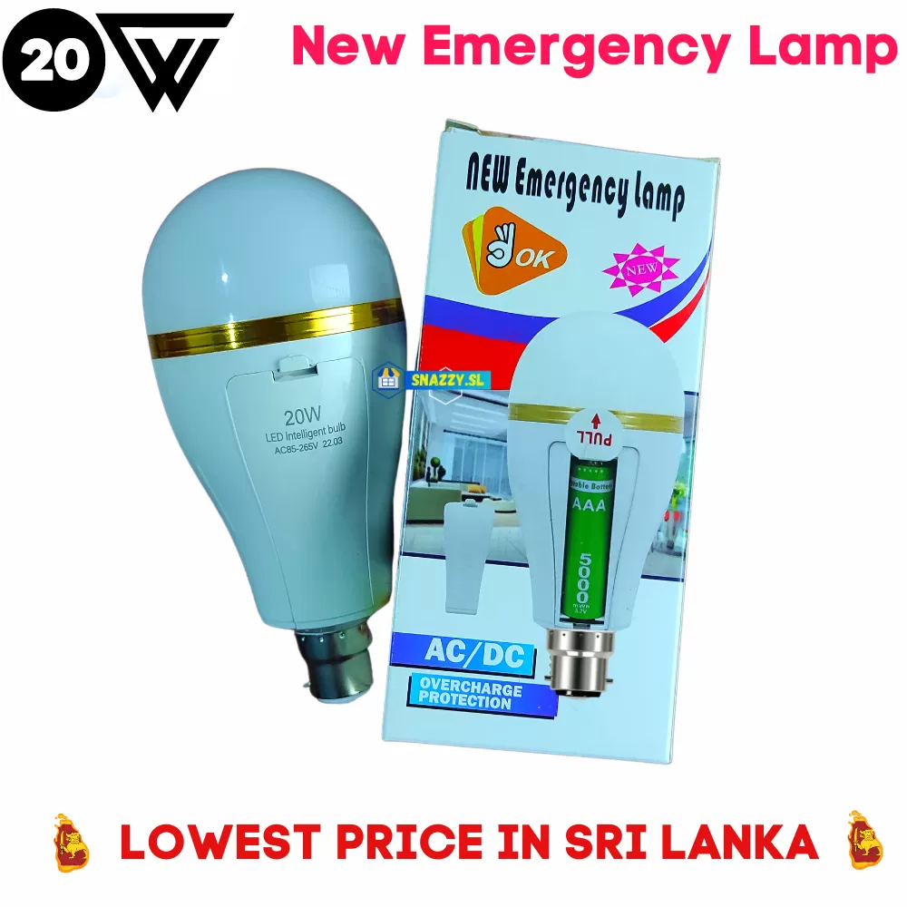 Generic Rechargeable Bulb LED 20W White Light