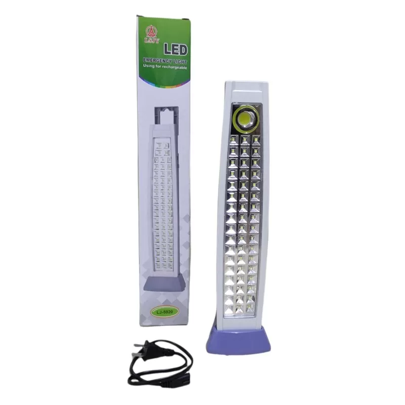 LED Torch Rechargeable Emergency Tube Lantern White