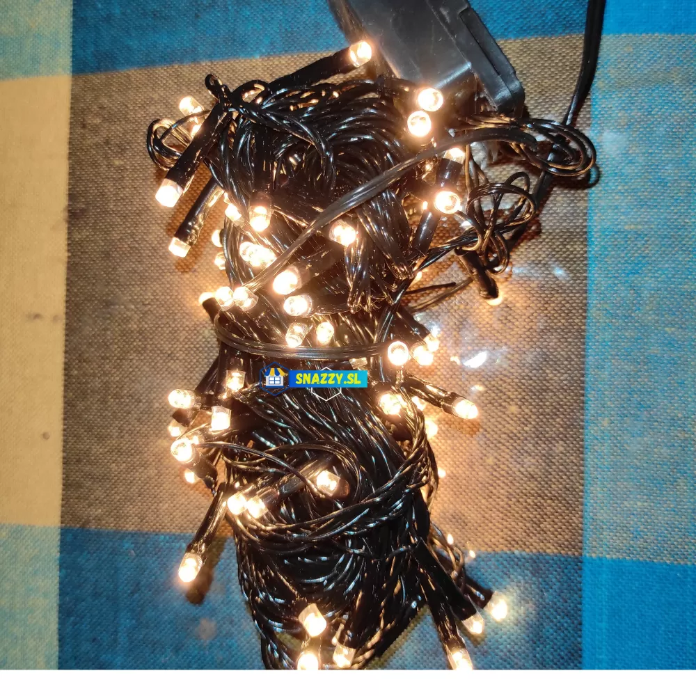 Generic 100 LED String Light 7.9m Multi-pattern