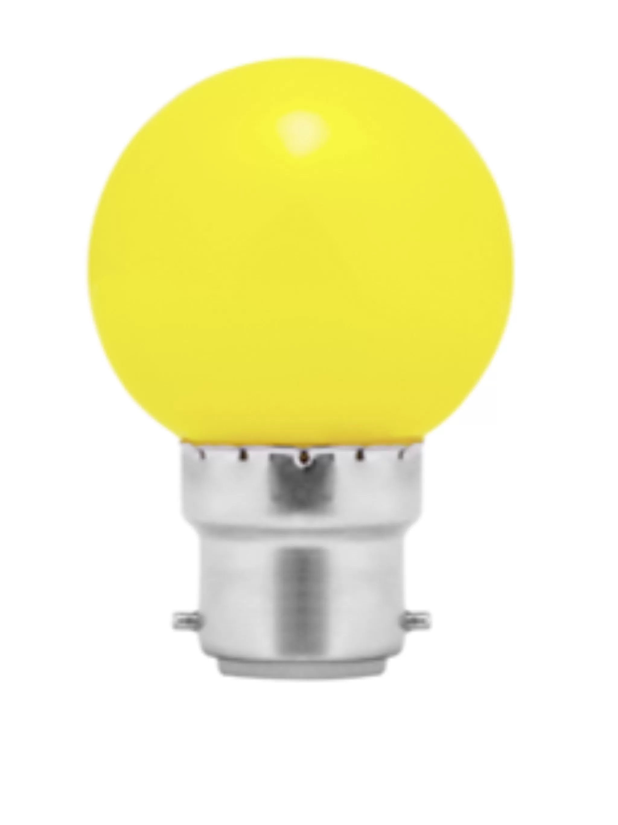 Generic 1W LED B22 Multi-Color Bulb