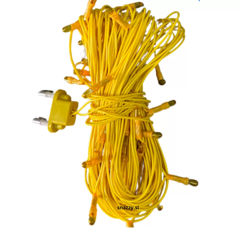 Generic 16ft LED Fairy Light String Yellow