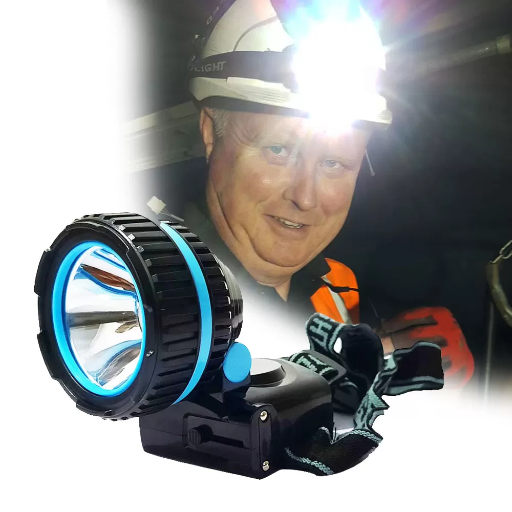 Aiko AS-713 3W Hi Power Rechargable LED Touch Head Lamp - image 4