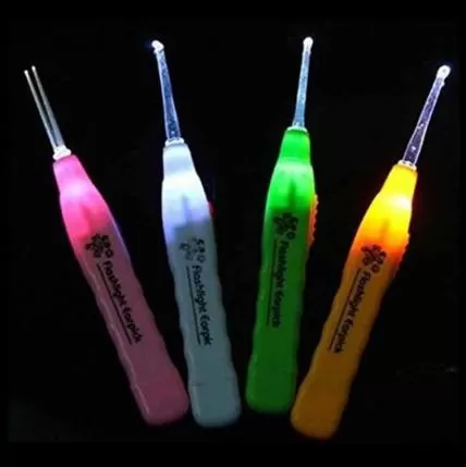 Generic Baby Ear Wax Remover Spoon LED Flashlight - image 2