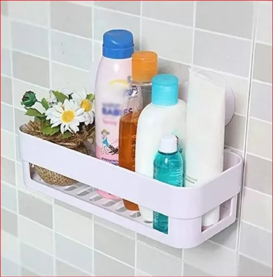 Generic Rectangle Plastic Wall Mount Storage Shelf - image 2