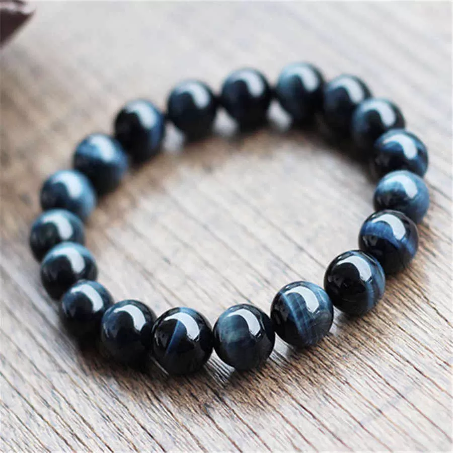 Black Tiger Eye Bracelet 10mm