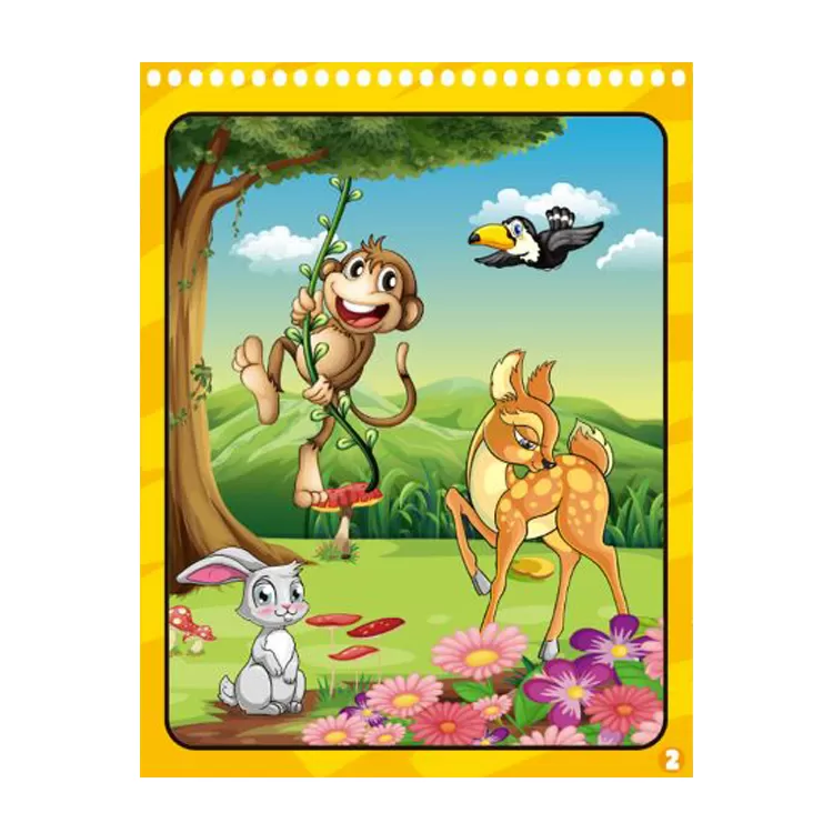 Magic Water Drawing Book Giraffe Design Mess-Free Activity - image 2