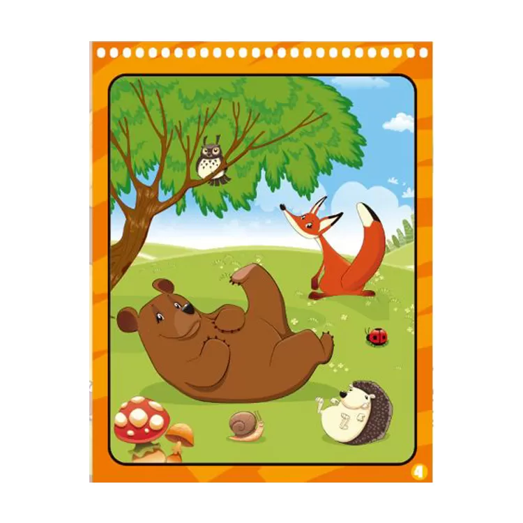 Magic Water Drawing Book Giraffe Design Mess-Free Activity - image 3