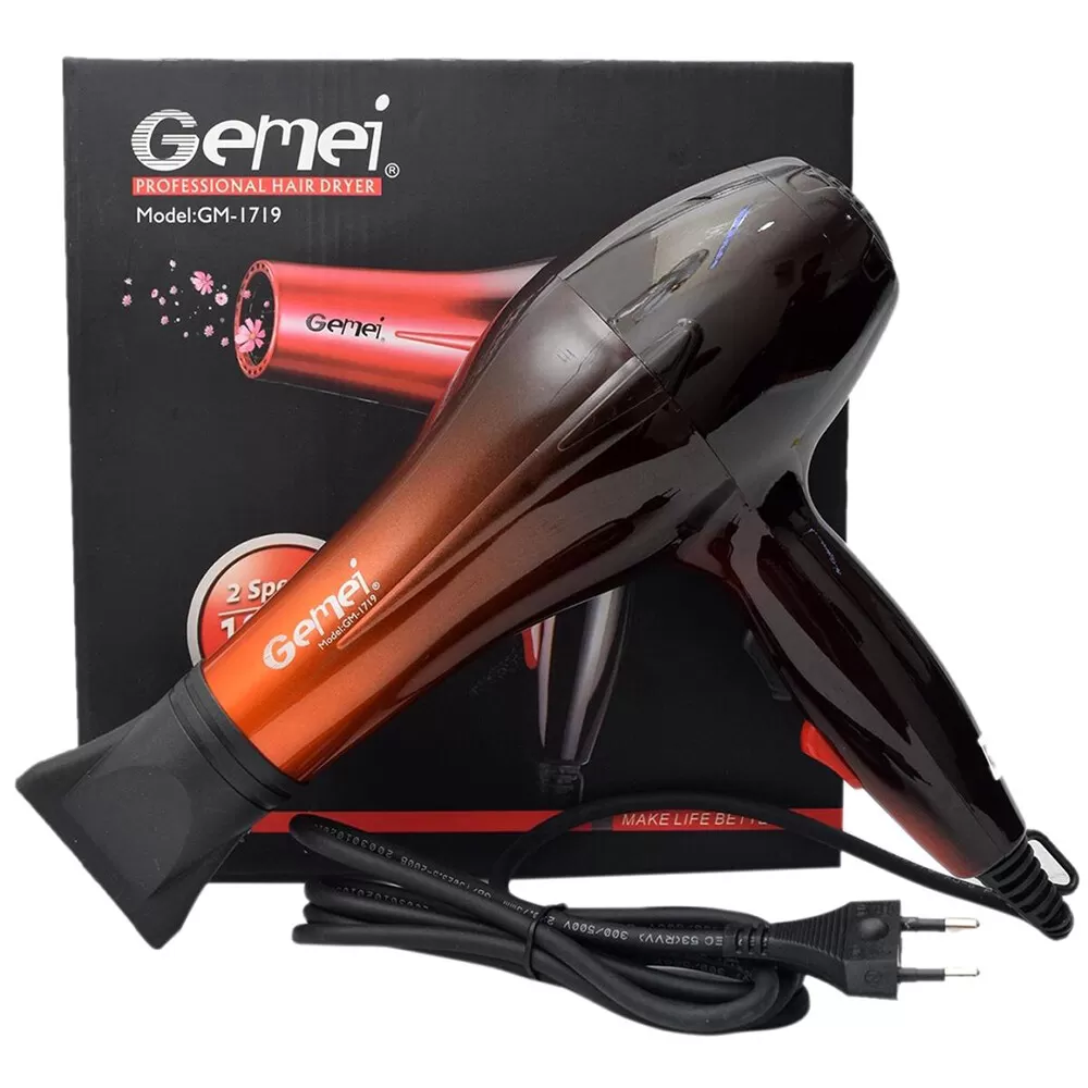 Gemei GM-1719 1800W Professional Hot Air Hair Dryer - image 5
