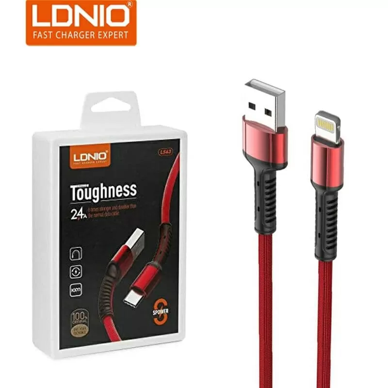 Ldnio Denim 1M Fast Charging Apple Lightning Cable - image 2