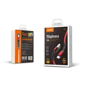 Ldnio Denim 1M 2.4A Fast Charging Micro USB Cable - image 2