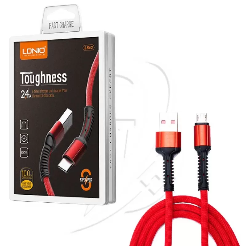 Ldnio Denim 1M 2.4A Fast Charging Micro USB Cable - image 3