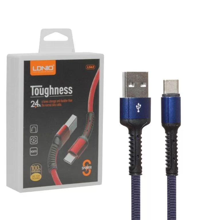 Ldnio Denim 1M Fast Charging Type C Cable - image 2