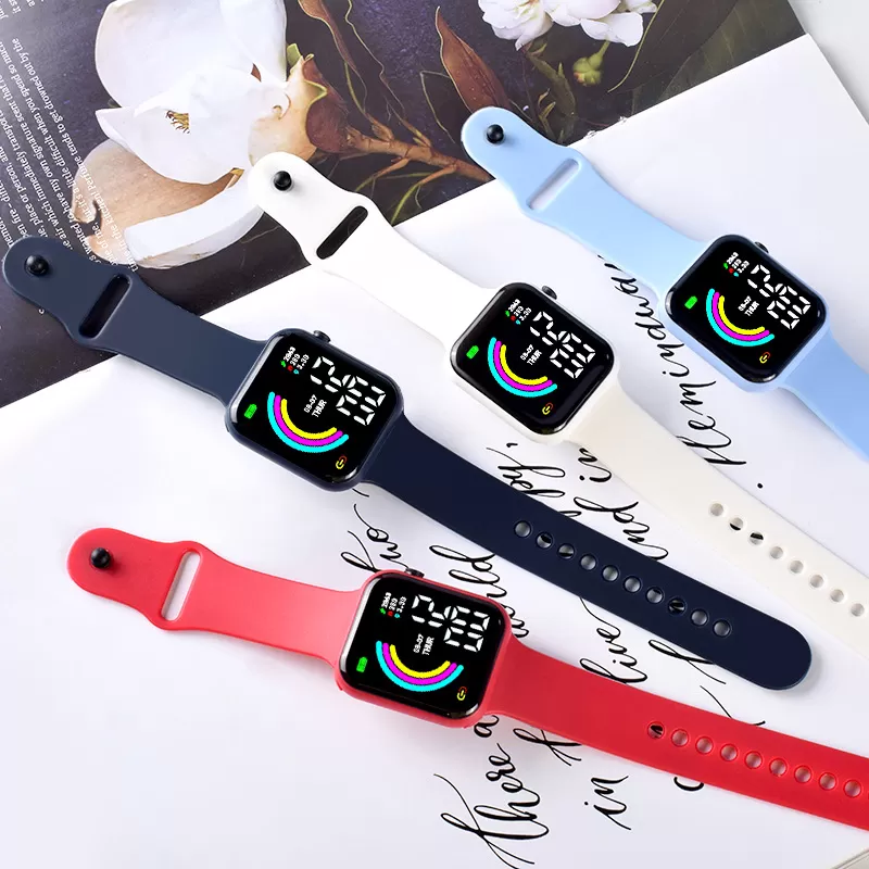 Generic LED Watch Rainbow Unisex - image 2