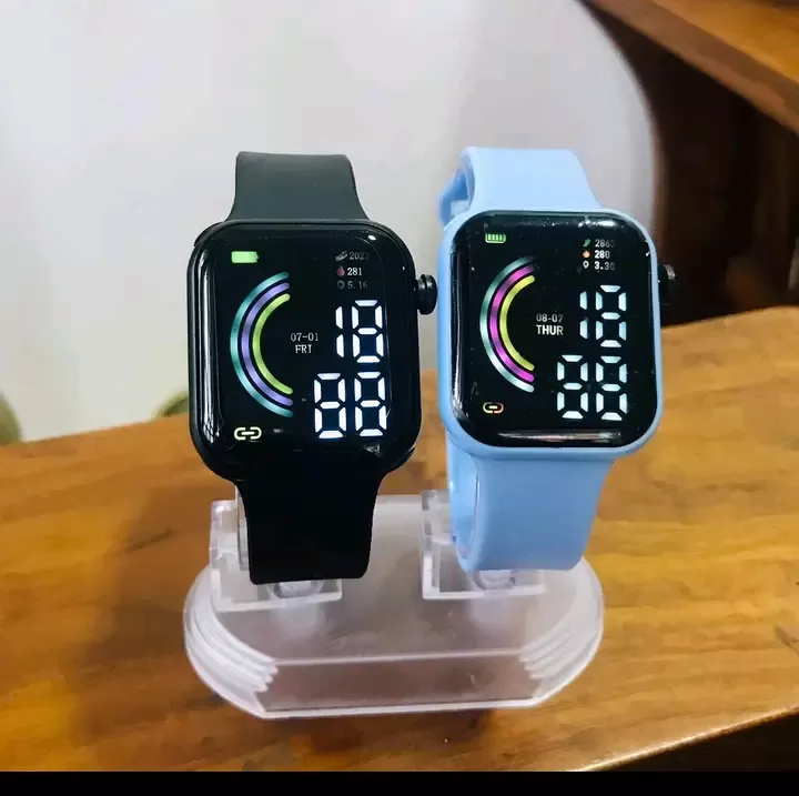 Generic LED Watch Rainbow Unisex - image 3