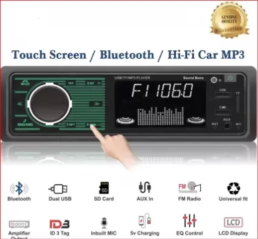 Maudio Touch MP3 Audio with USB / FM Car Stereo - image 4