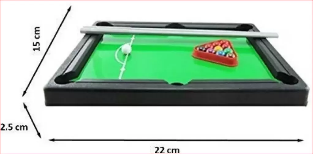Generic Mini Pool Table Toy Snooker Party & Fun Games - image 6