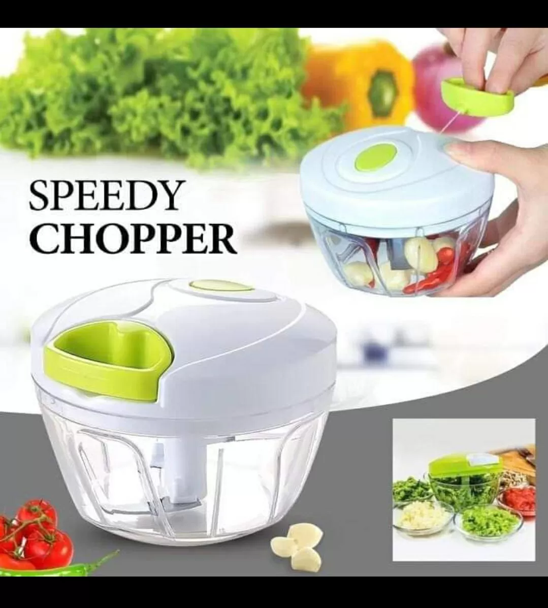 Generic Multi Food Processor Manual Hand Pull Speedy Chopper